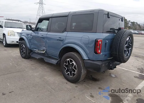 2025 Ford Bronco Outer Banks z USA, uszkodzony, nr VIN 1FMEE8BP0SLA61460